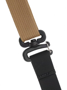 Mousqueton pivotant <span class=keywords><strong>double</strong></span> à <span class=keywords><strong>double</strong></span> boulon en plastique recyclé noir pour sangle de sac à dos, idéal pour le cyclisme et l'escalade - Product Image 5
