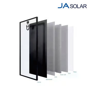 แผงโซลาร์เซลล์ JA605w แบบสองหน้า คุณภาพสูง สำหรับไฟฟ้าบ้าน ชุดพลังงานแสงอาทิตย์สำหรับบ้าน - Product Image 2