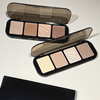 Palette de maquillage OEM ODM : Fard à joues mat, contour et illuminateur – Vente en gros d'usine de poudre compacte pour le contouring et l'illumination du visage