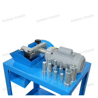 Machine à dénuder les flexibles hydrauliques haute pression à longue durée de vie, marque RUIBAO, moteur durable à roulement, contrôlée par PLC, 0,4 kW