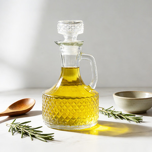 Bottiglie di Vetro per Olio d'Oliva All'Ingrosso, 200mL 300mL, Sigillate e Rotonde di Alta Qualità - Product Image 2