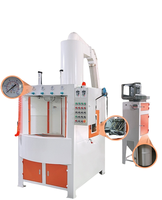 Machine automatique de sablage à disque rotatif pour augmenter l'élimination de la rouille par oxydation d'adhérence