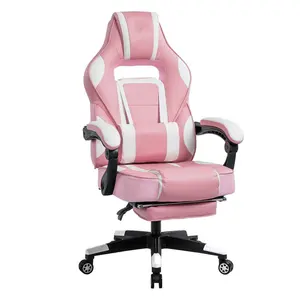 스페인 인기있는 좋은 공급 업체 컴퓨터 책상 의자 silla de juego 핑크 게임 의자 사용자 정의 이름 성인용 하이 백 게이머 의자