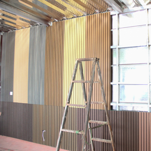 Chất lượng cao <span class=keywords><strong>WPC</strong></span> tấm ốp Bảng điều khiển bên ngoài bức tường cho ngôi nhà - Product Image 2