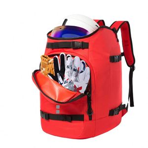 Sac à skis BSCI, sac à dos de voyage pour skis et chaussures de ski, grande capacité 50L pouvant accueillir un casque de ski - Product Image 1