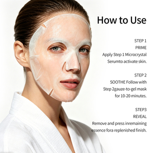 Mascarilla Facial de Seda Natural con HA, Ectoína, Alantoína, Ácido Hialurónico y Vitamina C, Clínicamente Probada, para Todo Tipo de Piel, Ayuda a Reducir las Manchas Oscuras - Product Image 3