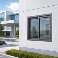 Ventana Corredera HUACAI, Directo de Fábrica, Ventana de Doble Vidrio de Alta Eficiencia Energética para el Hogar, Fácil de Limpiar