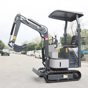 Schlussverkauf chinesischer Mini-Raupenbagger 1 Tonne multifunktionaler Bagger Hersteller kleiner Bagger