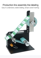 FYJ D58 Machine à étiquettes industrielle Distributeur d'étiquettes automatique électrique automatique économique