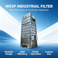 Precipitador Electrostático Húmedo Industrial (WESP) para Línea de Fabricación de Núcleos de Arena de Resina en Fundición, Sistema de Pulido de Gases de Escape