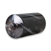 Vente en gros de flacon de parfum Service OEM 50 ml rond en verre dépoli 50 ml noir brun 100ml flacon de parfum