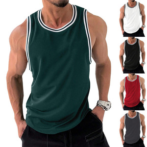 Men Custom Logo Singlets Blank Gym Fitness Workout Muscle Stringer Bodybuilding <strong>Wife</strong> <strong>Beater</strong> Men Tank Top - Product Image 1