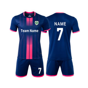 Maglietta e <span class=keywords><strong>pantaloncini</strong></span> da stadio uniformi da <span class=keywords><strong>calcio</strong></span> personalizzati con numero di squadra per la stampa a sublimazione della squadra di <span class=keywords><strong>calcio</strong></span> - Product Image 4