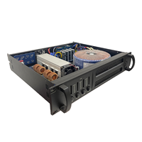 1300W * 4 amplificateur de puissance 4 canaux classe D transformateur amplificateur 2U châssis numérique stéréo haute puissance amplificateur