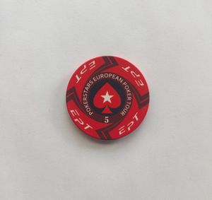 Fiches da <span class=keywords><strong>Poker</strong></span> da Gioco in Ceramica EPT di Alta Qualità da 10g 39mm con Logo/Colore Personalizzato, Basso MOQ e Vassoio, Direttamente dalla Fabbrica - Product Image 5