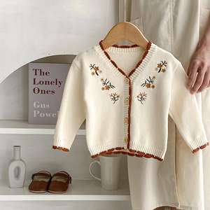 Veste en tricot pour bébé nouveau-né automne-<span class=keywords><strong>hiver</strong></span>, pull personnalisé pour enfants, cardigan, <span class=keywords><strong>manteau</strong></span> en tricot pour enfants - Product Image 5