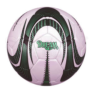 Balón de fútbol de tamaño oficial de calidad superior Material de cuero y PVC PU duradero Bueno para entrenamiento con logotipo de impresión personalizado - Product Image 6