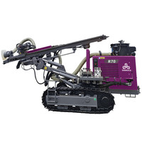 Foreuse multifonctionnelle pour forage d'ancrage, haute productivité, machine de forage de puits dans roche dure, foreuse hydraulique minière