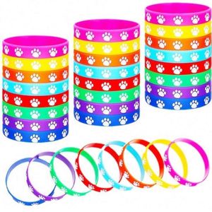 Pulseras de Silicona con Logotipo Personalizado, Pulsera Delgada de Silicona con Logotipo Personalizado - Product Image 3