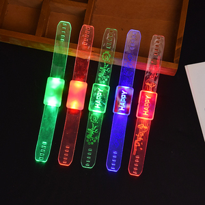 Pulseras LED Luminosas, Brazaletes Brillantes, Pulseras de PVC que se Iluminan en la Oscuridad, para Fiestas, Pascua, Navidad, Año Nuevo - Product Image 3