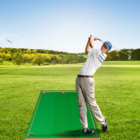 Vente en gros d'aides personnelles à l'entraînement pour le golf Intérieur Extérieur Simulateur de golf Driving Range Golf Putting Green Mat