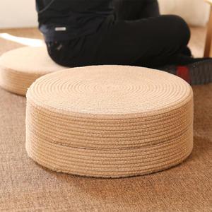 Tatami de yute de estilo japonés, alfombrilla para dormitorio, adoración de Buda, alfombrilla para arrodillarse, cojín para asiento de suelo de rey de meditación, almohadas lumbares, cojines - Product Image 5