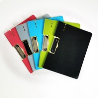 Pince à 5 couleurs PP A4, Clip pliable, clair, à la main, pour loisirs créatifs