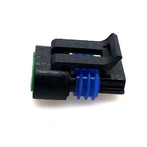 Conector automotriz impermeable de 3 pines, macho y hembra, negro, azul, gris, plástico, IP20, arnés de cableado para automóvil - Product Image 3