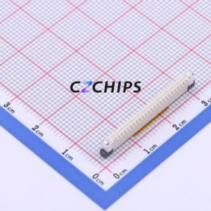 FPC-0.5AL-50PB FFC/FPC Connector SMD,P=0.5mm Connector Drawer Type Single Side Contact / Vertical 50P 0.5mm - Product Image 2