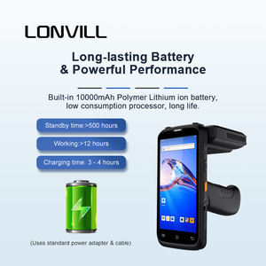 LONVILL 도매 산업 휴대용 견고한 Pda 창고 스캔 바코드 <span class=keywords><strong>RFID</strong></span> 안드로이드 Pda - Product Image 6