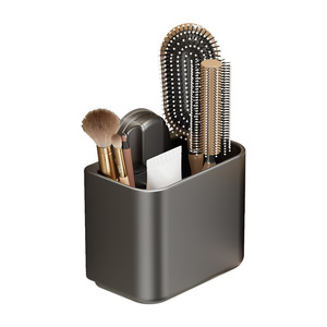 Wall Mounted <b>Storage</b> <b>Baskets</b> <b>Rectangle</b> Punch Free Polished PP Bathroom Organizer for Toothbrush Toothpaste Makeup Brush Razor - Product Image 5