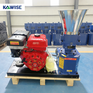 Machine à granulés d'aliments pour animaux à essence, modèle 125, pour <span class=keywords><strong>la</strong></span> fabrication d'aliments pour canards, lapins et moutons, avec moteur portable - Product Image 1