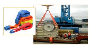 Nhà Máy Tùy Chỉnh Nhiệm Vụ Nặng Nề Mắt Và Mắt <span class=keywords><strong>Polyester</strong></span> 1T 2T 3T 4T <span class=keywords><strong>5T</strong></span> 6T 8T 10T 12T Phẳng Vải <span class=keywords><strong>Sling</strong></span> Vành Đai Cho Nâng <span class=keywords><strong>Sling</strong></span> Dây Đai - Product Image 6
