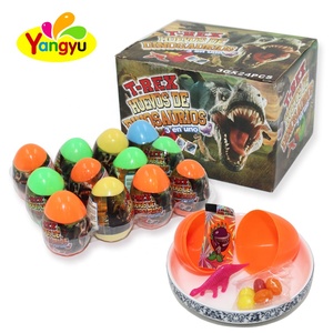 Enfants Préféré <span class=keywords><strong>t</strong></span>-<span class=keywords><strong>rex</strong></span> Dinosaure Surprise Oeuf Jouet Bonbons - Product Image 1
