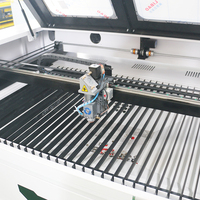 Machine de découpe et gravure laser CO2 80W 100W 130W 1390 CNC refroidie par eau haute précision pour acrylique, bois, MDF, cuir, pierre, contreplaqué, IA