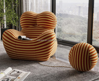 Vente en gros de chaise canapé simple Maman Compression sous vide en coton chaises longues design à bulles ensemble fauteuil chaise boule