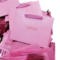 GiGO Sac à provisions de luxe en papier kraft personnalisé en option de vente en gros avec votre propre logo pour petite entreprise Emballage de cadeau de luxe