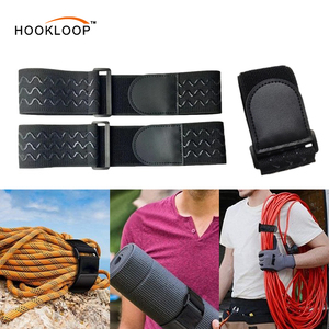 Biểu Tượng Tùy Chỉnh Có Thể Điều Chỉnh Nylon Quan Hệ Cáp Không-Trượt Cinch Dây Đeo Với Đàn Hồi Silicone Hook Vòng Băng Cho Khởi Động Xe Đạp Hộp - Product Image 4
