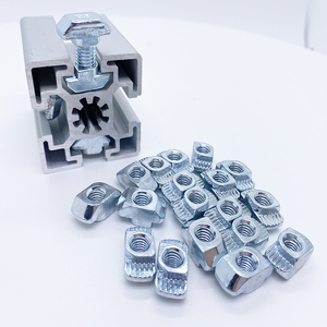 5 6 8 10 Khe Cắm M4 M5 M6 M8 T Búa Các Loại Hạt Cho 2020 3030 4040 4545 Series Nhôm Hồ Sơ - Product Image 1