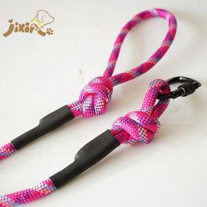 Carabiner Leash Pet Climbing Strong Nylon Braided Rope Dog Lead Durable Rope Pet Dog <strong>Gear</strong> with Carabiner - Product Image 5