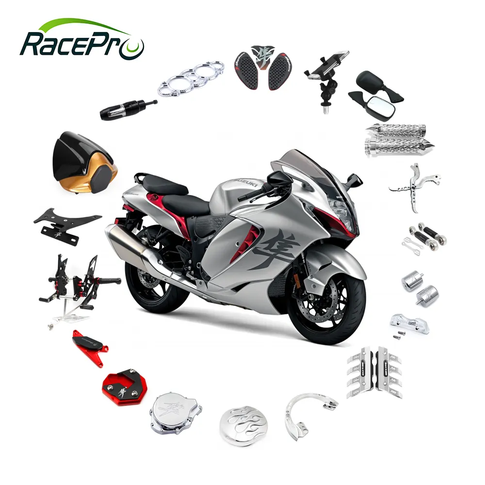 RACEPRO Hochwertiges Motorrad Hayabusa Zubehör für Suzuki Hayabusa 1300 GSX GSXR 1300 GSX-R 1300