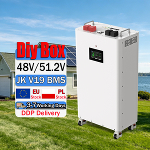 ชุดกล่องแบตเตอรี่แบบตั้งตรง EU Vertical Upright DIY 48V 16S 280Ah 314Ah พร้อมจอ LCD บัสบาร์ อุปกรณ์เสริม กล่องเก็บแบตเตอรี่พลังงานแสงอาทิตย์สำหรับบ้าน - Product Image 1