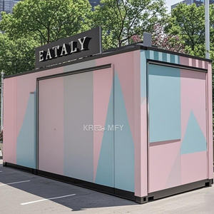 2025 Giantsmade High Quality Prefabricated Movable Shop Mobile <b>Snack</b> <b>Bar</b> With Trailer Container House For Sale - Product Image 5