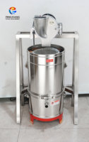 Extracteur de jus de gingembre 2-en-1 personnalisé, centrifugeuse séparatrice, moteur en acier inoxydable, haute rigidité, 220V, petit modèle commercial