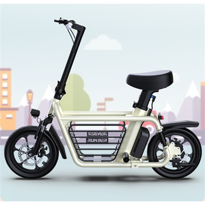 Vente en gros, nouveauté, trottinette électrique à double suspension avec batterie au lithium 36V 10,4 Ah, vélo électrique de ville à deux places - Product Image 5
