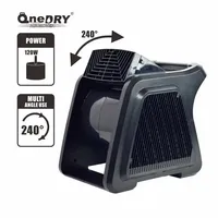 Sèche-tapis multifonctionnel à 3 vitesses avec 300 [unités de puissance/performances] °   Tête pivotante et conception empilable pour le séchage des sols