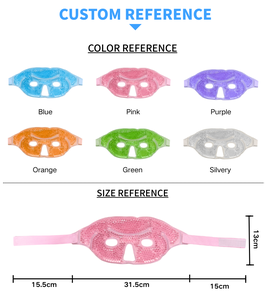 Reusable Best-selling Cooling Eye & Face Mask with Hot/Cold Compress Gel Bead for Pain Relief and Skin Tightening - Product Image 2