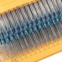 Assortiment de 1900 pièces de kit de composants électroniques Mega, condensateurs, résistances, LED, transistors, diodes, 1n270 Germanium, prises DC
