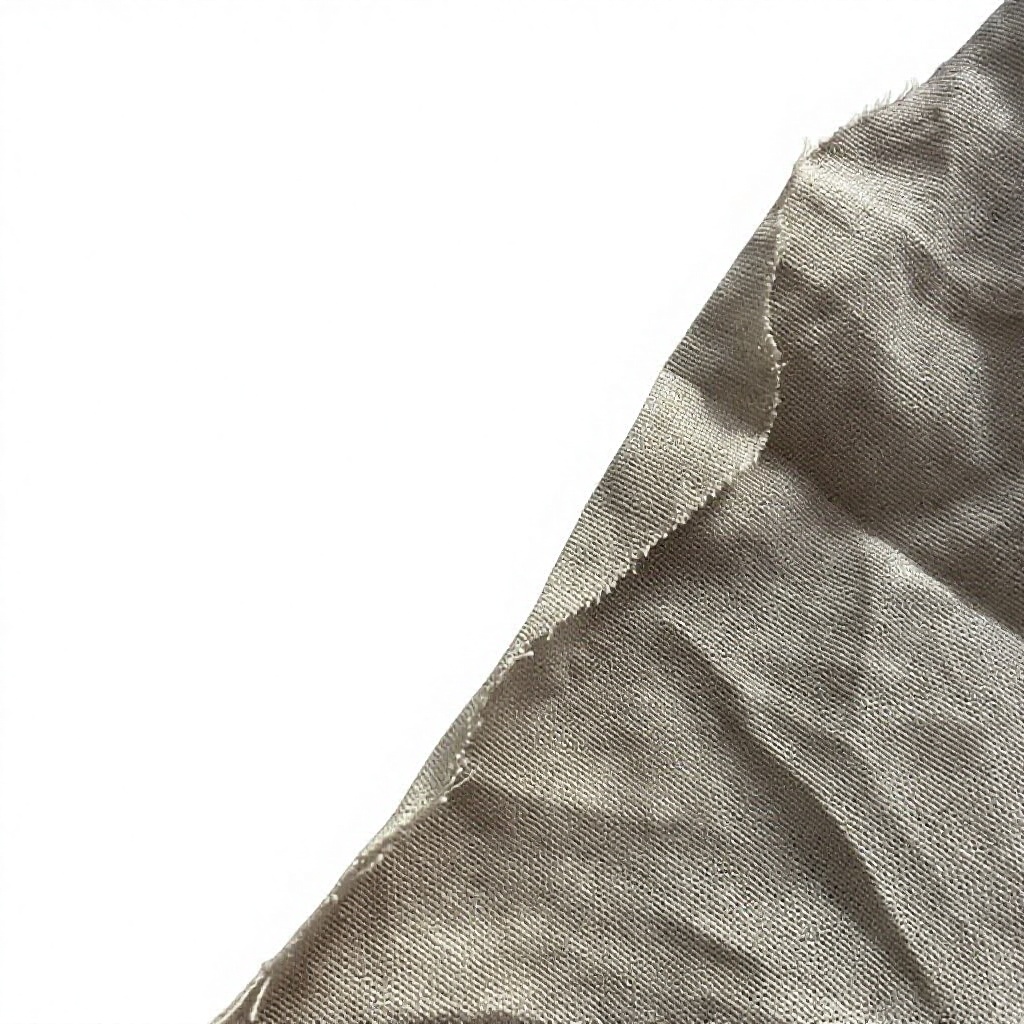 Cotton-Linen Natural-Color Greige Fabric Sand-Washed Linen-Viscose Willow-Crease Printed Ramie-Cotton Blended Slub Fabric