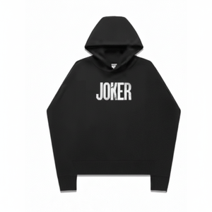 Felpe con Cappuccio Personalizzate da Donna in Maglia 300g, Felpe Casual Stampate Nere - Product Image 2